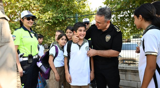 Elazığ Emniyet Müdürü Karan, Öğrencilerin Güvenliği İçin Sahada