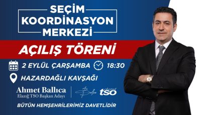 DEĞİŞİM BAŞLIYOR: SEÇİM KOORDİNASYON MERKEZİMİZİ AÇIYORUZ