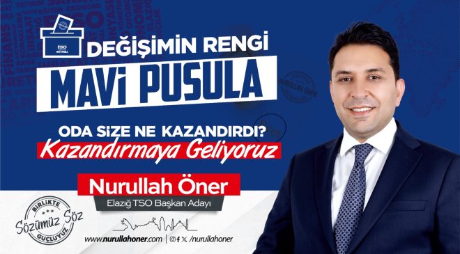 ETSO BAŞKAN, ADAYI ÖNER:”DEĞİŞİMİN RENGİ MAVİ”
