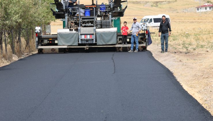 Adalı Köyü’nde BSK asfalt çalışması başladı