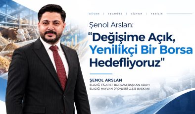 Şenol Arslan: “Değişime Açık, Yenilikçi Bir Borsa Hedefliyoruz”