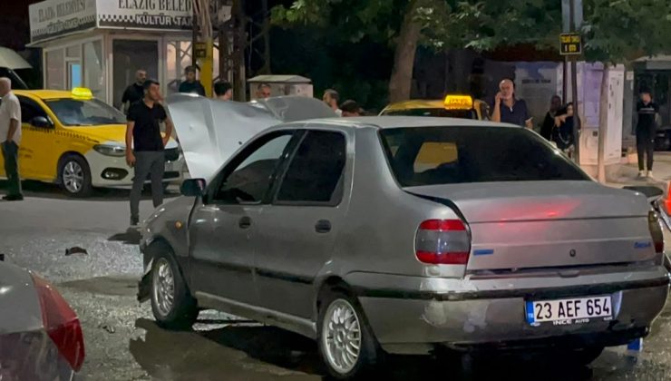 Elazığ’da kaza.: 1 yaralı