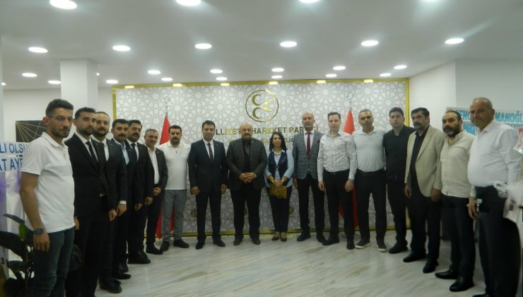 TÜRKAV Elazığ Şubesinden Başkan Demir’e hayırlı olsun ziyareti