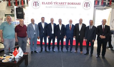 Elazığ Ticaret Borsası Standına Fuarda Yoğun İlgi