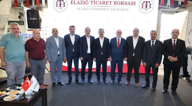 Elazığ Ticaret Borsası Standına Fuarda Yoğun İlgi