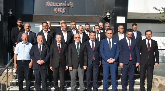 Dumandağ, Bakan Yardımcısı Aydoğdu ve İl Protokolünü Ağırladı