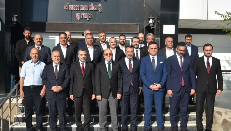 Dumandağ, Bakan Yardımcısı Aydoğdu ve İl Protokolünü Ağırladı