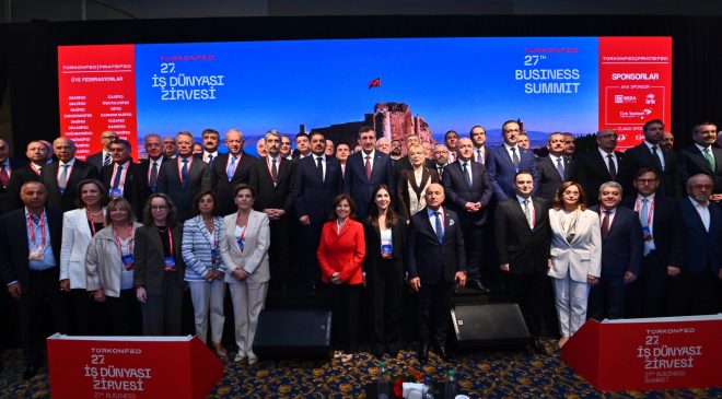 TÜRKONFED 27. İş Dünyası Zirvesi’nin ikinci ve son gününe İş insanları Elazığ’dan barış, yatırım ve bölgesel kalkınma mesajı verdi