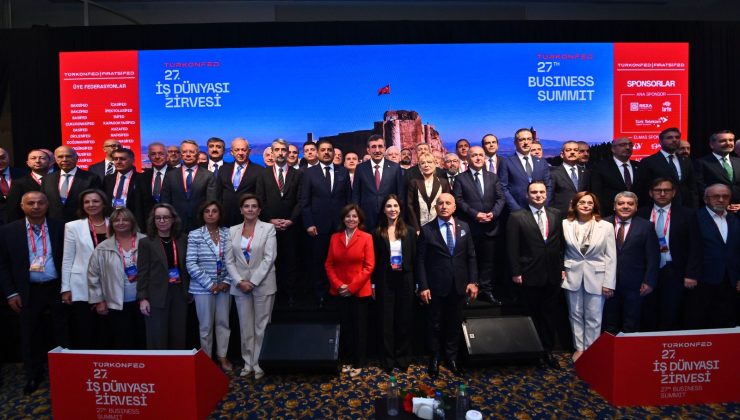 TÜRKONFED 27. İş Dünyası Zirvesi’nin ikinci ve son gününe İş insanları Elazığ’dan barış, yatırım ve bölgesel kalkınma mesajı verdi