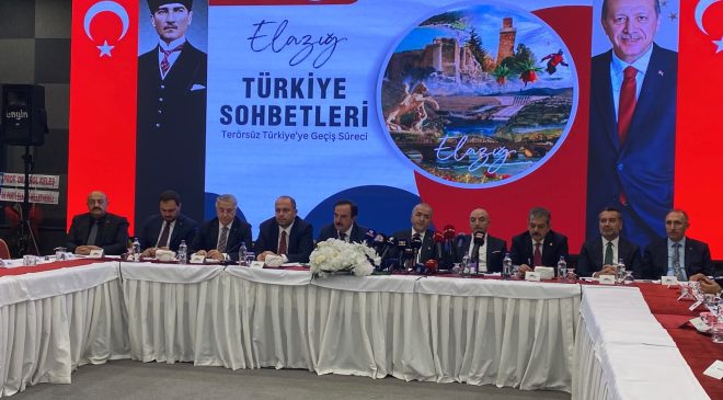 ELAZIĞ’DA “TERÖRSÜZ TÜRKİYE’YE GEÇİŞ” PROGRAMI: “TERÖR VESAYETİNDEN ARINDIRILMALIYIZ”