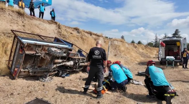 Elazığ’da Afet ve UMKE Ekiplerinden Saha Tatbikatı