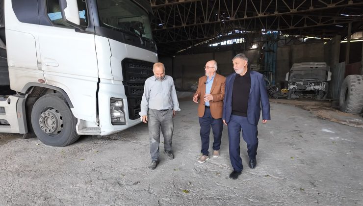 Başkan Dumandağ Selden Etkilenen Firmalar Ziyaret Etti