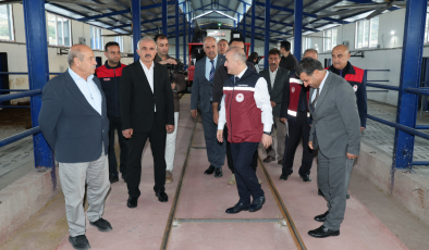 Vali Hatipoğlu, Besi OTB’de İncelemelerde Bulundu