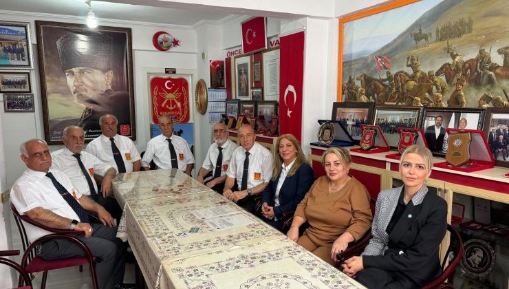 İYİ Parti Elazığ Teşkilatından Muharip Gaziler Derneği’ne Ziyaret