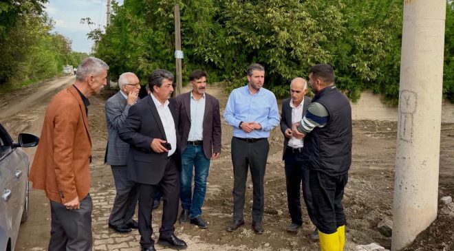 MİLLETVEKİLİ NAZIRLI VE BAŞKAN DOĞAN, YURTBAŞI’NDA VATANDAŞLARIN DERDİNİ DİNLEDİ