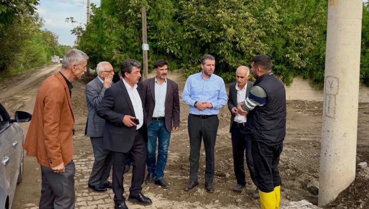 MİLLETVEKİLİ NAZIRLI VE BAŞKAN DOĞAN, YURTBAŞI’NDA VATANDAŞLARIN DERDİNİ DİNLEDİ