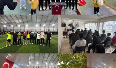 GENÇLER SPORDA, ÇOCUKLAR BAYRAK SEVGİSİNDE BULUŞTU
