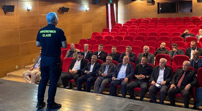 Muhtarlara Uyuşturucuyla Mücadele Konusunda Bilgilendirme Toplantısı