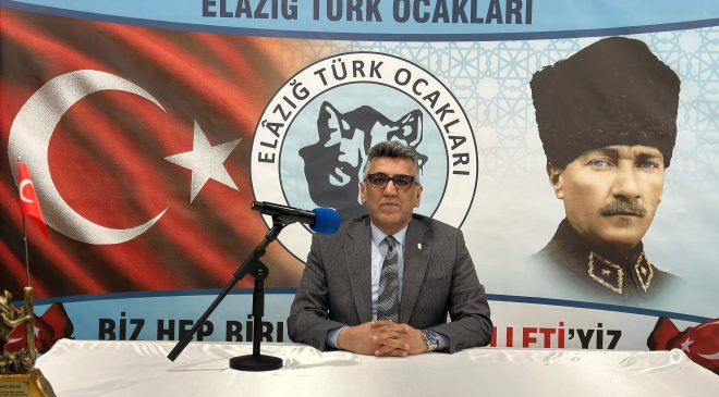 ELAZIĞ TÜRK OCAKLARI’NDAN “AMERİKA’NIN YÜZYILLIK ORTA DOĞU HAYALİ” KONFERANSI