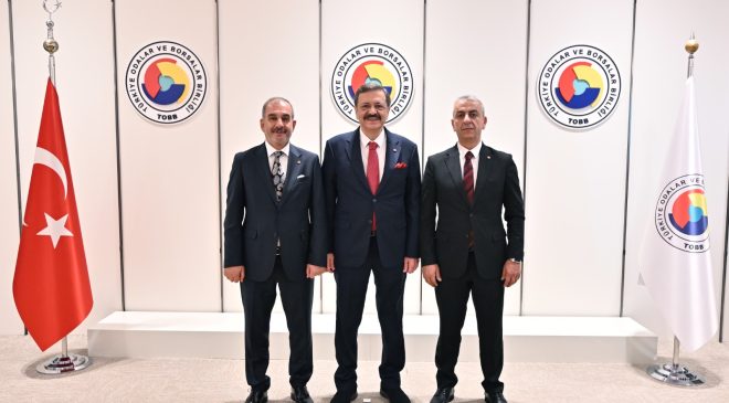 TOBB BAŞKANI HİSARCIKLIOĞLU: “İDRİS ALAN BAŞKANIM, HİZMETLERİ VE İŞ DÜNYASININ GÜVENİ İLE BİR KEZ DAHA BAŞARISINI TESCİLLEMİŞTİR”