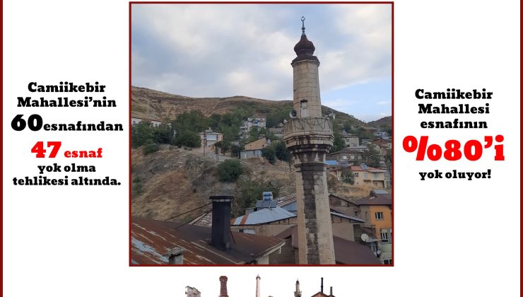 SEYREK: “MADEN ÇARŞISI YOK OLUYOR!”
