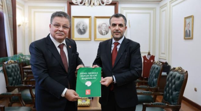 YENİDEN REFAH PARTİSİ’NDEN YERLİ VE MİLLÎ ANAYASA TASLAĞI İÇİN İSTİŞARE ZİYARETLERİ