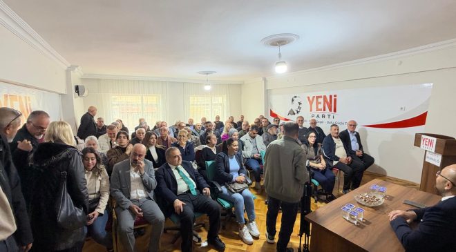 YENİ PARTİ ELAZIĞ TEŞKİLATINA 100 YENİ ÜYE KATILDI