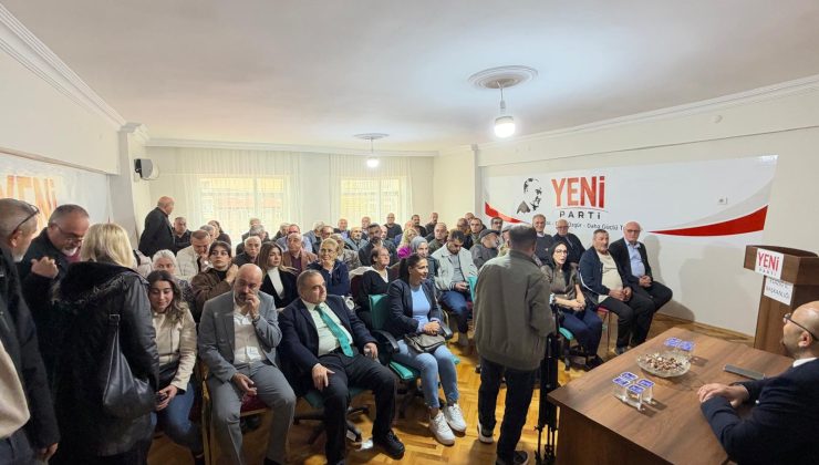YENİ PARTİ ELAZIĞ TEŞKİLATINA 100 YENİ ÜYE KATILDI