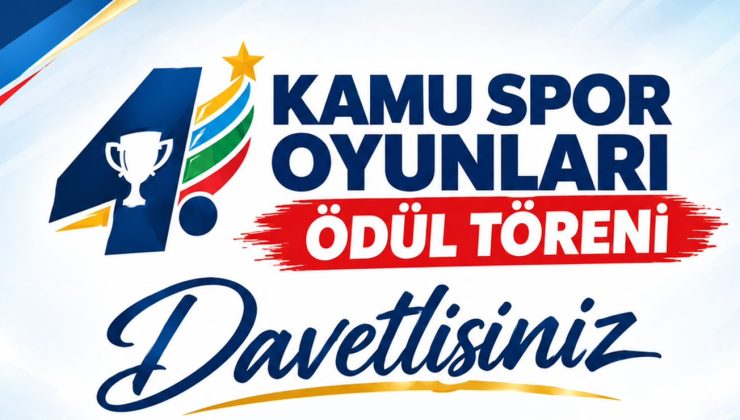 KAMU SPOR OYUNLARI ÖDÜL TÖRENİ 30 EKİM’DE DÜZENLENECEK