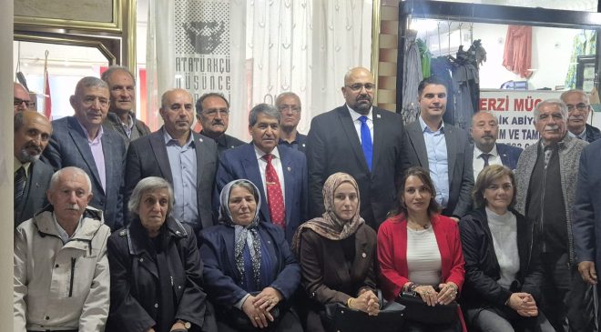 Yeni Parti Elazığ İl Teşkilatından Atatürkçü Düşünce Derneğine ziyaret