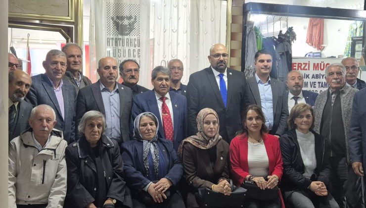 Yeni Parti Elazığ İl Teşkilatından Atatürkçü Düşünce Derneğine ziyaret