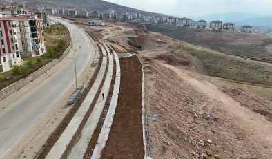 GÜNEYKENT SEYİR YOLU PROJESİ’NDE ÇALIŞMALARDA SONA YAKLAŞILDI