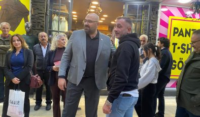YENİ PARTİ ELAZIĞ TEŞKİLATINDAN GAZİ CADDESİ ESNAFINA ZİYARET