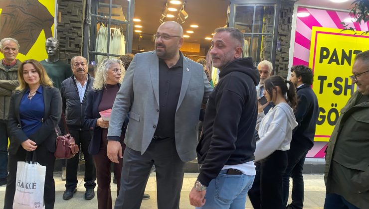 YENİ PARTİ ELAZIĞ TEŞKİLATINDAN GAZİ CADDESİ ESNAFINA ZİYARET