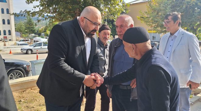 YENİ PARTİ ELAZIĞ İL BAŞKANI ÖZDEN, PAZAR GÜNÜ BASKİL’DE ESNAFI ZİYARET ETTİ