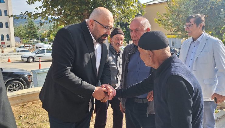YENİ PARTİ ELAZIĞ İL BAŞKANI ÖZDEN, PAZAR GÜNÜ BASKİL’DE ESNAFI ZİYARET ETTİ