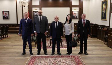 YENİ PARTİ ELAZIĞ TEŞKİLATINDAN VALİ HATİPOĞLU’NA ZİYARET