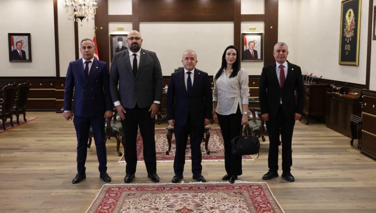 YENİ PARTİ ELAZIĞ TEŞKİLATINDAN VALİ HATİPOĞLU’NA ZİYARET