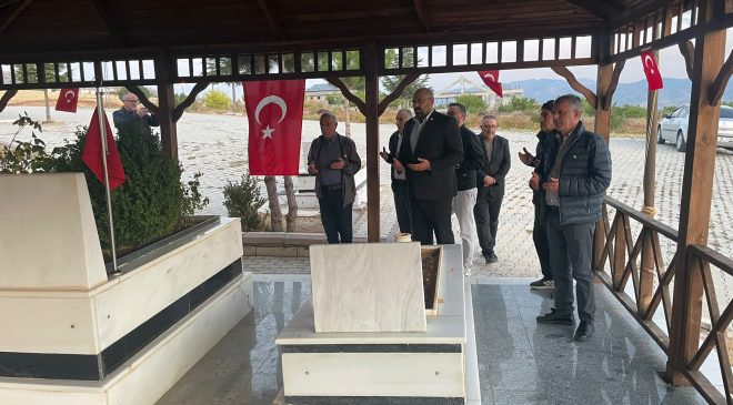 YENİ PARTİ’DEN ŞEHİT FETHİ SEKİN’İN KABRİNE ZİYARET